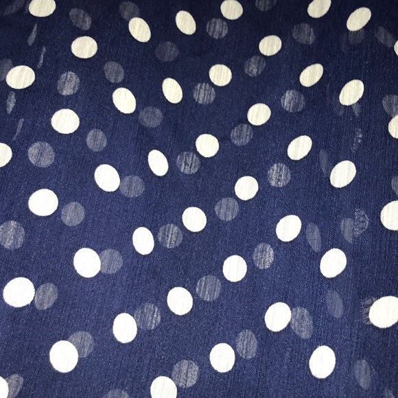 About a Girl Sheer Button Up Blouse size medium - Picture 8 of 8